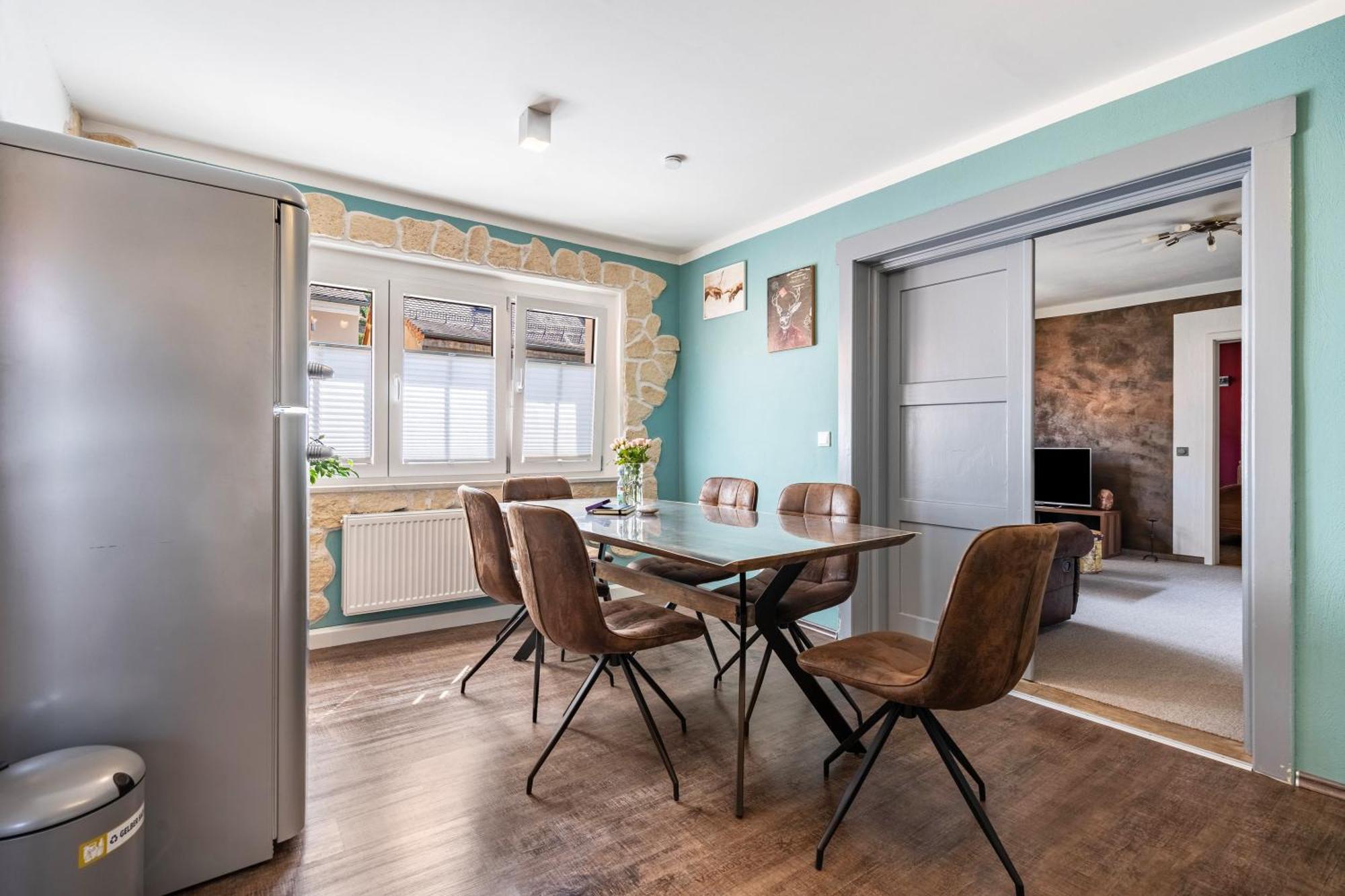 באוטזן Ferienhaus Unterm Schloss מראה חיצוני תמונה