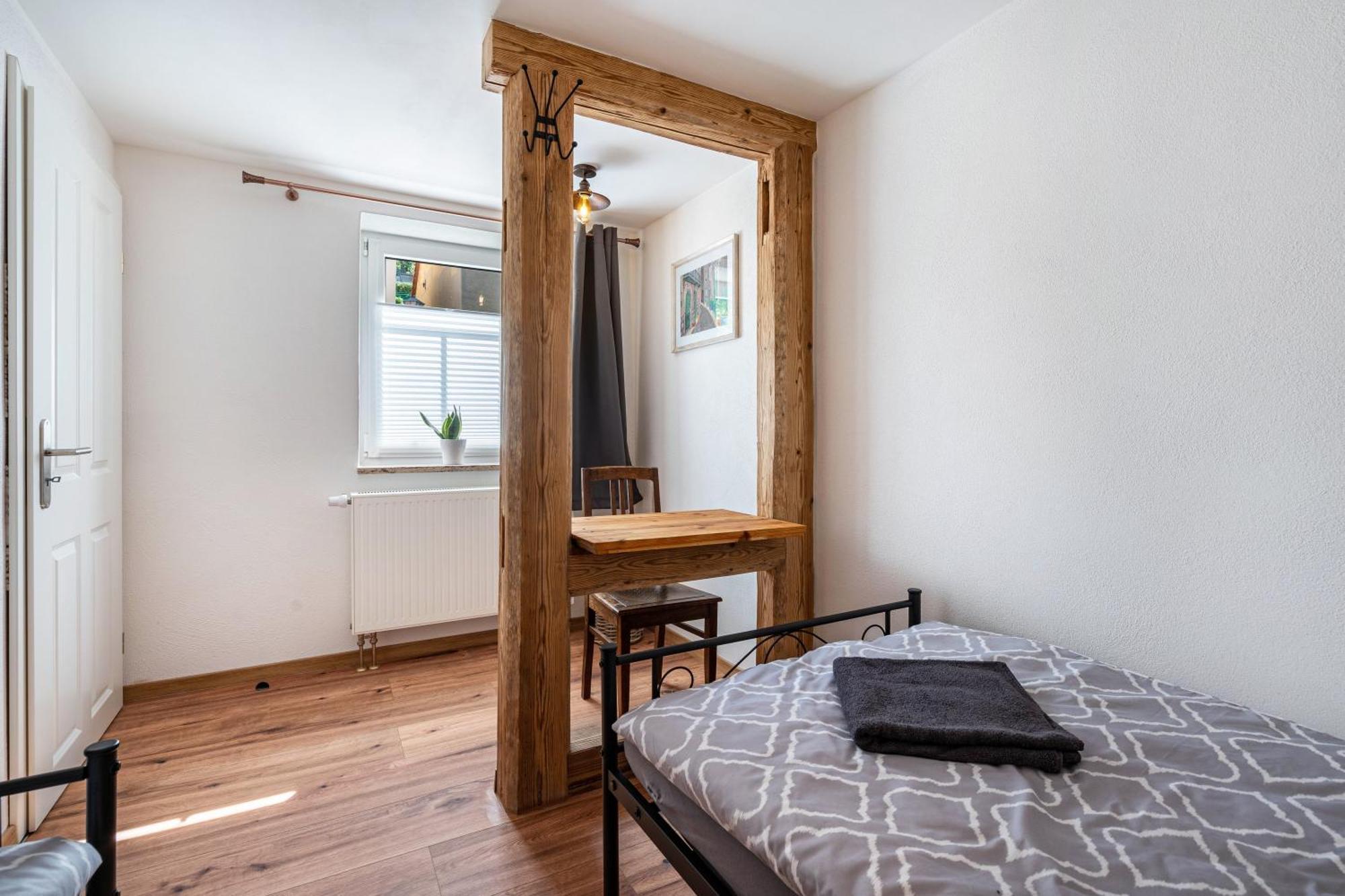 באוטזן Ferienhaus Unterm Schloss מראה חיצוני תמונה