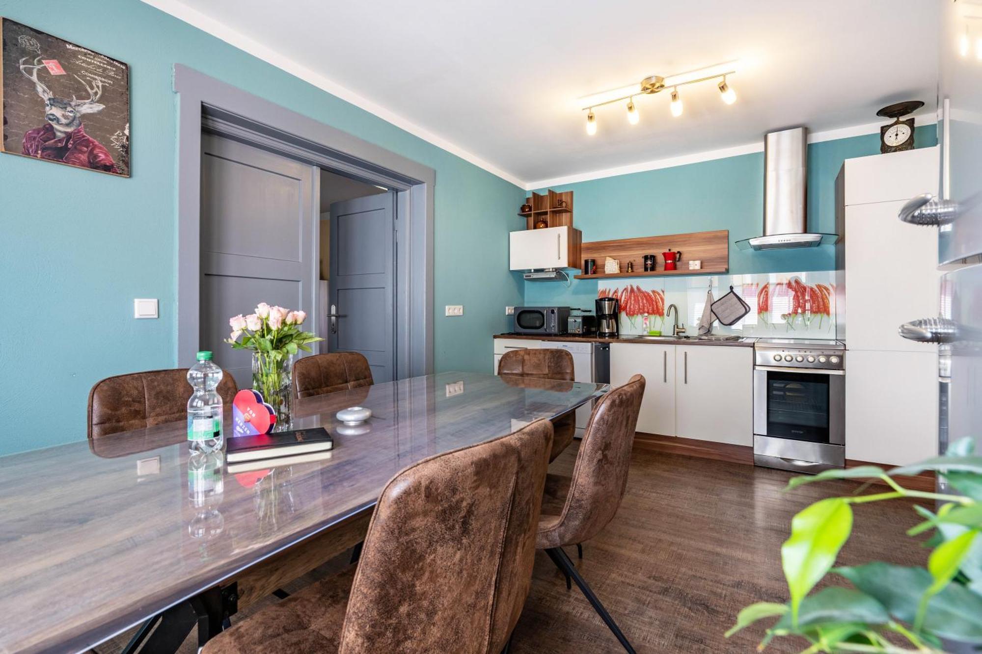 באוטזן Ferienhaus Unterm Schloss מראה חיצוני תמונה