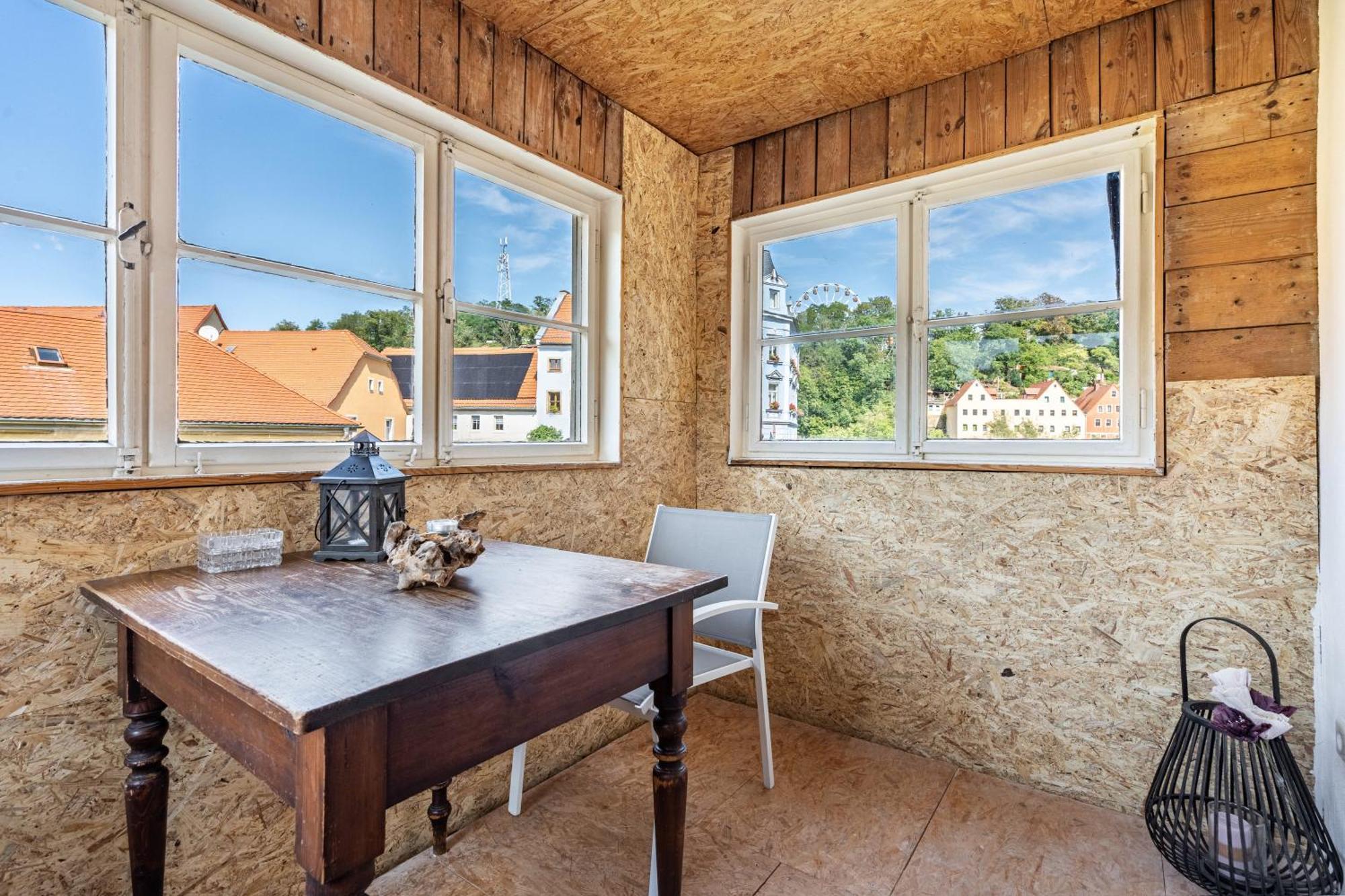 באוטזן Ferienhaus Unterm Schloss מראה חיצוני תמונה
