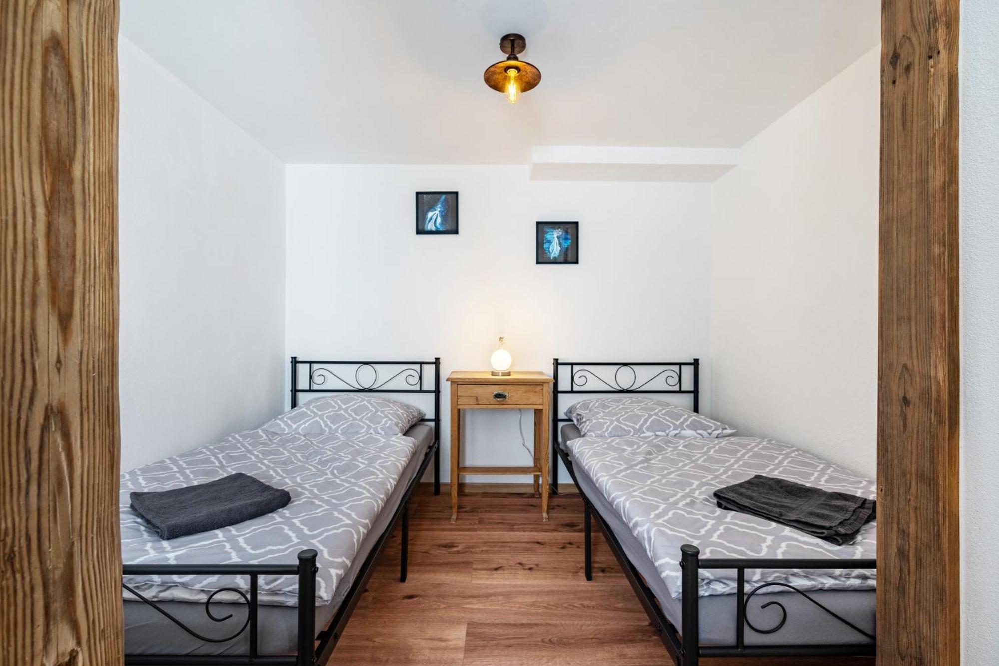 באוטזן Ferienhaus Unterm Schloss מראה חיצוני תמונה